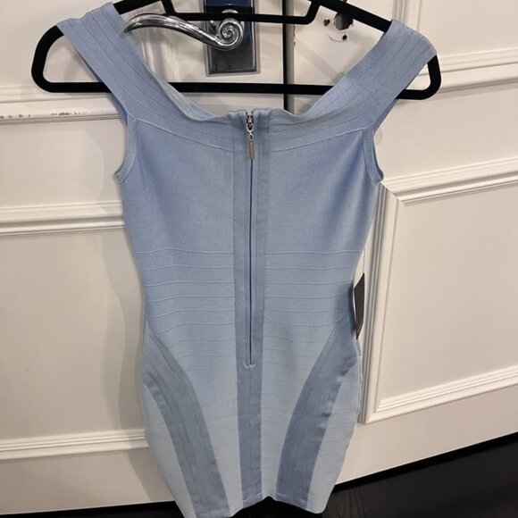 Marciano Baby Blue Kandice Bandage Dress - Picture 3 of 4